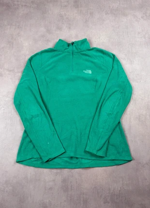 Polaire 1/4 Zip The North Face verte | Taille M femme, marque: The North Face, état: Très bon état, taille: M / 38 / 10, 22,00 €, 23,80 € Protection acheteurs (Pro) incluse