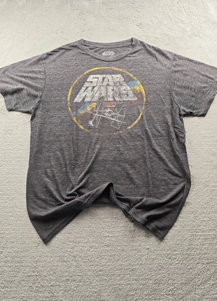 T-shirt Star Wars vintage – Taille L – Gris chiné – Vaisseau TIE – Officiel, brand: Star Wars, condition: Very good, size: L, €11.99, €13.29 includes Buyer Protection