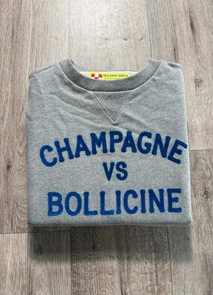 Sweat MC2 Saint Barth gris modèle Champagne vs Bollicine en coton homme - Taille S, brand: MC2 Saint Barth, condition: Very good, size: S, €45.00, €47.95 includes Buyer Protection Pro