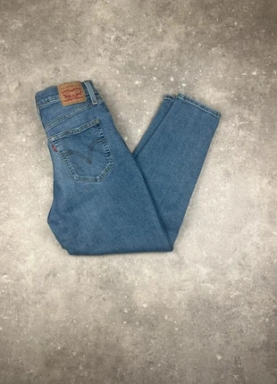 Pantalon Jean Levis Mom Fit High Waisted FR40 W30 L27 Femme Bleu #J168, marke: Levi's, zustand: Sehr gut, größe: L / 40 / 12, 21,99 €, 23,79 € beinhaltet Vinted-Käuferschutz Pro