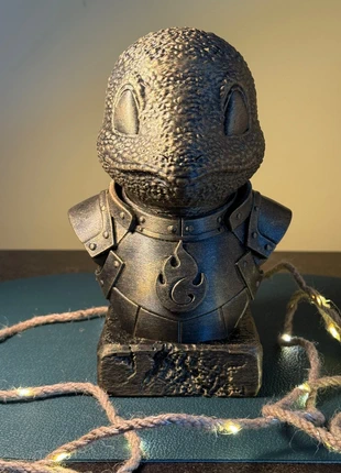 Charmander – Antique Steampunk Bust – 3D Print – Gold Finish, marque: onbekend, état: Comme neuf, 15,00 €, 16,45 € Protection acheteurs incluse