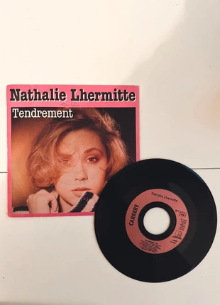 Vinyle 45T – Tendrement – Nathalie Lhermitte (1984), estado: Muy bueno, 3,50 €, 4,38 € Protección al comprador incluida
