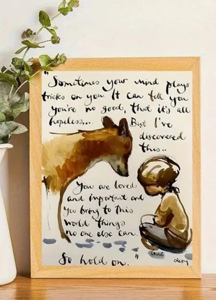 The Boy, the Mole, the Fox and the Horse poster, condition: New with tags, £8.00, £9.10 includes Buyer Protection