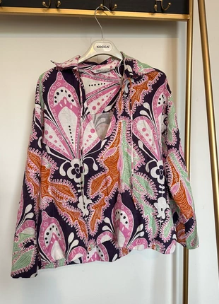 Zara blouse – zacht & luchtig met boho vibes (maat S), marque: Zara, état: Très bon état, taille: S / 36 / 8, 12,99 €, 14,34 € Protection acheteurs incluse