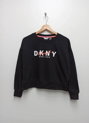 DKNY Sport black women's sweatshirt | Front logo | Size S, brand: DKNY, condizioni: Ottime, taglia: S / IT 40 / EU 36, €15.00, €16.45 include la Protezione acquisti