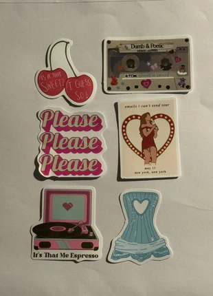 Sabrina Carpenter Stickers, marque: Sabrina Carpenter, état: Très bon état, 5,00 €, 5,95 € Protection acheteurs incluse