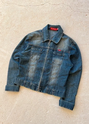 Veste en jeans vintage denim jacket crop boxy fit 90’s 2000’s faded ( taille L woman ), marca: Japan Style, estado: Muy bueno, tamaño: L / 40 / 12, 25,00 €, 26,95 € Protección al comprador incluida
