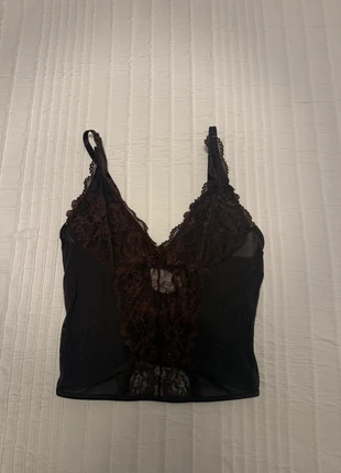 Vintage brown lace top, brand: Top Vintage, condition: New without tags, size: S / UK 8-10, £15.00, £16.45 includes Buyer Protection