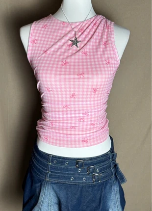 Top type coquette & romantique - Style vintage Y2K, brand: COQUETTE, condition: Very good, size: M / 38 / 10, €16.00, €17.50 includes Buyer Protection Pro