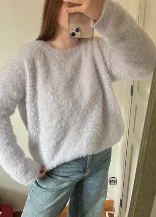 Pull long à manches longue en poils/ fourrure lilas taille 38 kaporal, marca: Kaporal, estado: Muy bueno, tamaño: M / 38 / 10, 14,00 €, 15,40 € Protección al comprador incluida