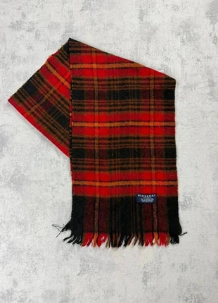 Vintage Burberry Schal – Y2K – 2000s – monogramme – rouge noir orange, brand: Burberry, condition: Very good, €29.90, €32.10 includes Buyer Protection