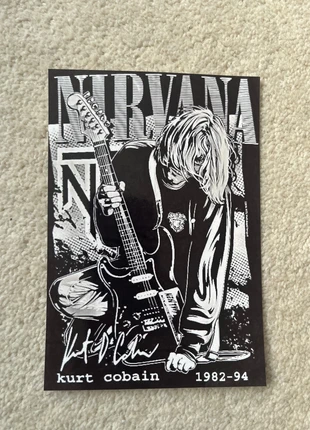 Nirvana d mini poster, condition: Very good, £1.00, £1.75 includes Buyer Protection