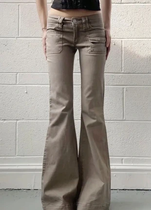 Jeans Évasés Taille Basse Femme Style Y2K, Taille Asian M, marke: y2k, zustand: Sehr gut, größe: M / 38 / 10, 34,99 €, 37,44 € inklusive Vinted-Käuferschutz