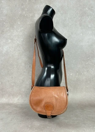 Sac à bandoulière/ Sac à main en Cuir Marron Paul Marius Vintage A946, brand: Paul Marius, condizioni: Buone, €30.00, €32.20 include la Protezione acquisti Pro