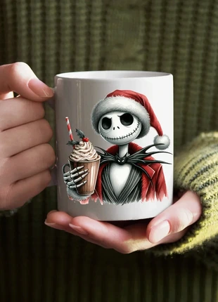 Idée cadeau _ tasse mug jack Noël, marke: Mug, zustand: Sehr gut, 10,00 €, 11,20 € beinhaltet Vinted-Käuferschutz Pro
