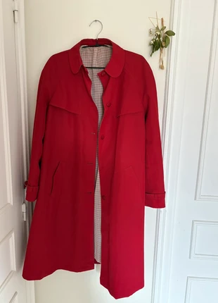 imperméable trench rouge long vintage, brand: Vintage Dressing, condition: Very good, size: M / 38 / 10, €40.00, €42.70 includes Buyer Protection