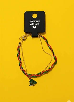 Bracelet de noël réglable pendentif bonnet de père noël, état: Neuf sans étiquette, 2,00 €, 2,80 € Protection acheteurs incluse