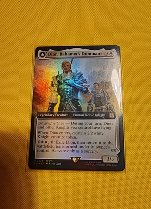 Carte magic FOIL final fantasy dion Bahamut's dominant extend, marke: Wizards of the Coast, zustand: Sehr gut, 8,00 €, 9,10 € inklusive Vinted-Käuferschutz