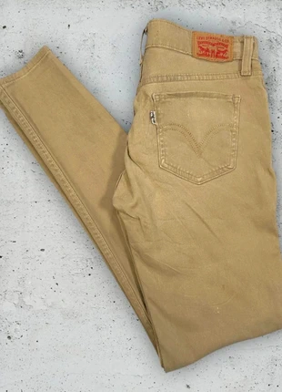 Jean Levi’s 535 Super Skinny W27 L30 – Beige, taille S / US 27 / FR 36, marque: Levi's, état: Très bon état, taille: S / 36 / 8, 4,00 €, 4,90 € Protection acheteurs (Pro) incluse