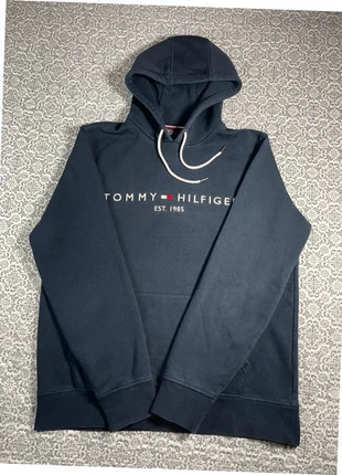 Pull Tommy Hilfiger | Taille L | Bleu et Blanc, marque: Tommy Hilfiger, état: Très bon état, taille: L, 27,00 €, 29,05 € Protection acheteurs incluse