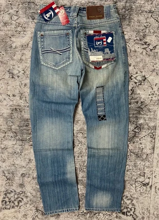 Phat farm jeans 30 M neuf rare bleu Denim Hip hop brodé broderies vintage y2k, brand: Phat Farm, condition: Very good, size: W30, €18.99, €20.64 includes Buyer Protection Pro