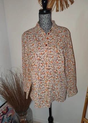 Chemisier fleuri Atelier taille 42, marque: Atelier, état: Très bon état, taille: XL / 42 / 14, 7,00 €, 8,05 € Protection acheteurs (Pro) incluse