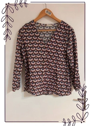 Blouse manches 3/4 Season, marca: Season, estado: Muy bueno, tamaño: S / 36 / 8, 7,99 €, 9,09 € Protección al comprador incluida