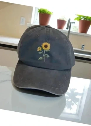 🧢 Casquette grise vintage – motif tournesol – neuve 😎, brand: CAPVINTFLOWER, condizioni: Nuovo con cartellino, taglia: Taglia unica, €12.99, €14.34 include la Protezione acquisti Pro