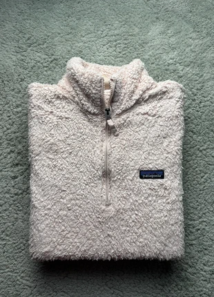 Veste Polaire 1/4 zip Half zip Patagonia Taille L crème, merk: Patagonia, staat: Heel goed, maat: L / 40 / 12, € 50,00, € 53,20 inclusief Kopersbescherming Pro