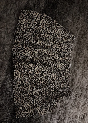 Leopard print skort, brand: Leopard, condition: New without tags, size: XXL / UK 24-26, £1.00, £1.75 includes Buyer Protection
