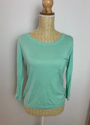 Pull Col Rond Menthe Tommy Hilfiger - Taille S Femme, marke: Tommy Hilfiger, zustand: Sehr gut, größe: S / 36 / 8, 12,00 €, 13,30 € beinhaltet Vinted-Käuferschutz Pro