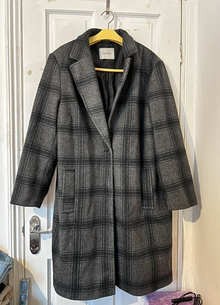 George Gray Checked Coat, brand: George, condition: Very good, size: XL / UK 20-22, £6.00, £7.00 includes Buyer Protection