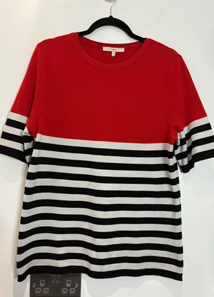 Next striped short-sleeve top, size UK 16 (EU 44)., brand: Next, condition: Very good, size: L / UK 16-18, £5.00, £5.95 includes Buyer Protection