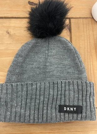 DKNY bobble hat., brand: DKNY, condition: Very good, size: One size, £2.00, £2.80 includes Buyer Protection