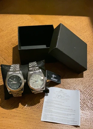 Lot de 2 Montres – Cadran Blanc et Noir – Chiffres Arabes – Idée Cadeau Femme 🎁, marque: Ricecgo, état: Neuf avec étiquette, taille: Jusqu'à 30 mm, 25,00 €, 26,95 € Protection acheteurs incluse