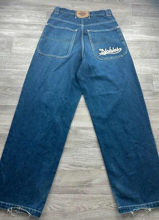 Pantalon Dickies Y2K coupe loose wave ample logo brodé bleu marine en jean taille M, brand: Dickies, condition: New without tags, size: M, €59.00, €62.65 includes Buyer Protection