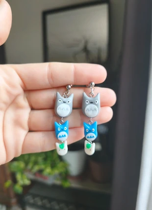 Pendientes Totoro Ghibli, marque: Studio Ghibli, état: Neuf avec étiquette, 15,00 €, 16,45 € Protection acheteurs incluse