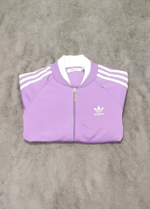 Veste adidas zippé vintage couleur violet/ blanc taille XS, brand: adidas, condizioni: Nuovo senza cartellino, taglia: XS / IT 38 / EU 34, €25.00, €26.95 include la Protezione acquisti