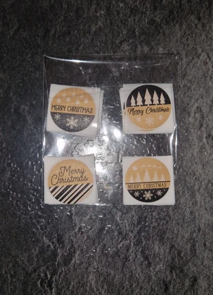 20 kleine christmas stickers, merk: Stickers, staat: Nieuw zonder prijskaartje, € 1,00, € 1,75 inclusief Kopersbescherming
