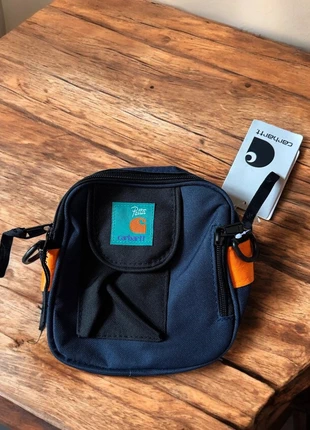 reww47590 bkiy3cbnu Carhartt WIP x Patta Parcel Bag Sacoche Tasche Borsa – Navy Black Orange Limited, merk: Carhartt, staat: Heel goed, € 15,00, € 16,45 inclusief Kopersbescherming