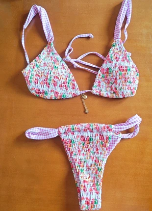 Bikini flores, marca: Shein, estado: Nuevo sin etiquetas, tamaño: XS / 34 / 6, 4,50 €, 5,43 € Protección al comprador incluida