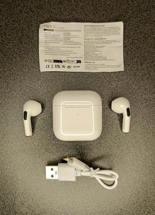 NEUF! Ecouteurs sans fil bluetooth Iphone Android, marque: air pro, état: Neuf avec étiquette, 9,00 €, 10,15 € Protection acheteurs (Pro) incluse