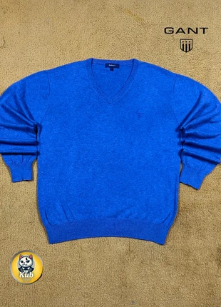 GANT V-neck Sweater Lilac Elegant Old Money Premium Quality 90s Style, marca: GANT, estado: Muito bom, tamanho: L, €24.95, €26.90 inclui Proteção do Comprador