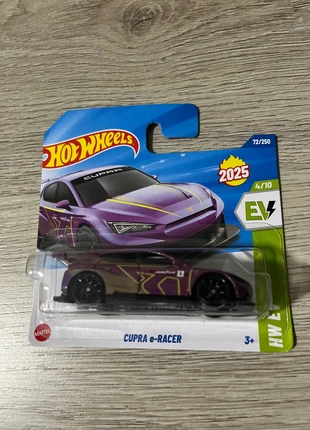 Hot wheels cupra e-racer paars, merk: Hot Wheels, staat: Nieuw met prijskaartje, maat: Prematuur, tot 44 cm, € 1,60, € 2,38 inclusief Kopersbescherming