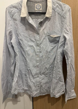 Chemise cintrée bleu ciel cache cache, marca: Cache Cache, estado: Muy bueno, tamaño: M / 38 / 10, 3,00 €, 3,85 € Protección al comprador incluida