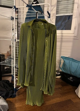 ensemble kaki, brand: pas de marque, condition: Very good, size: S / 36 / 8, €10.00, €11.20 includes Buyer Protection