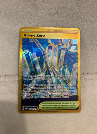 Abîme Zéro Gold Secret 174/142 – État Neuf / Série Écarlate & Violet, brand: Pokémon, condition: New without tags, €14.00, €15.40 includes Buyer Protection