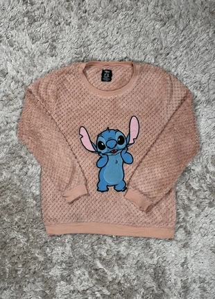 Polaire Disney motif stitch - Taille M Femme sweat crewneck fleece rose, brand: Disney, condition: Very good, size: M / 38 / 10, €19.90, €21.60 includes Buyer Protection