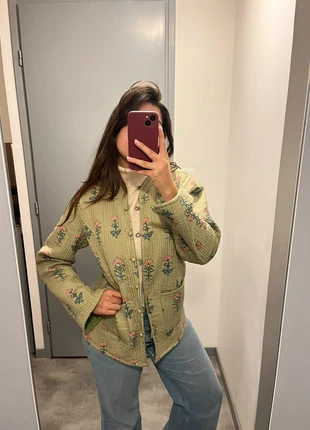 Veste verte réversible, marque: Coton, état: Neuf sans étiquette, taille: S / 36 / 8, 8,00 €, 9,10 € Protection acheteurs incluse