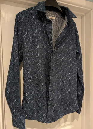 Linea long sleeve shirt medium standard for navy, brand: Linea, condition: Very good, size: M, £3.00, £3.85 includes Buyer Protection